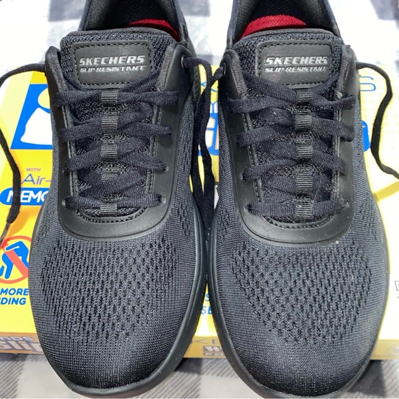 Skechers Slip In/On Massage Fit Step Work Sneakers- Slip Resistant NEW 8.5 - Picture 1 of 9
